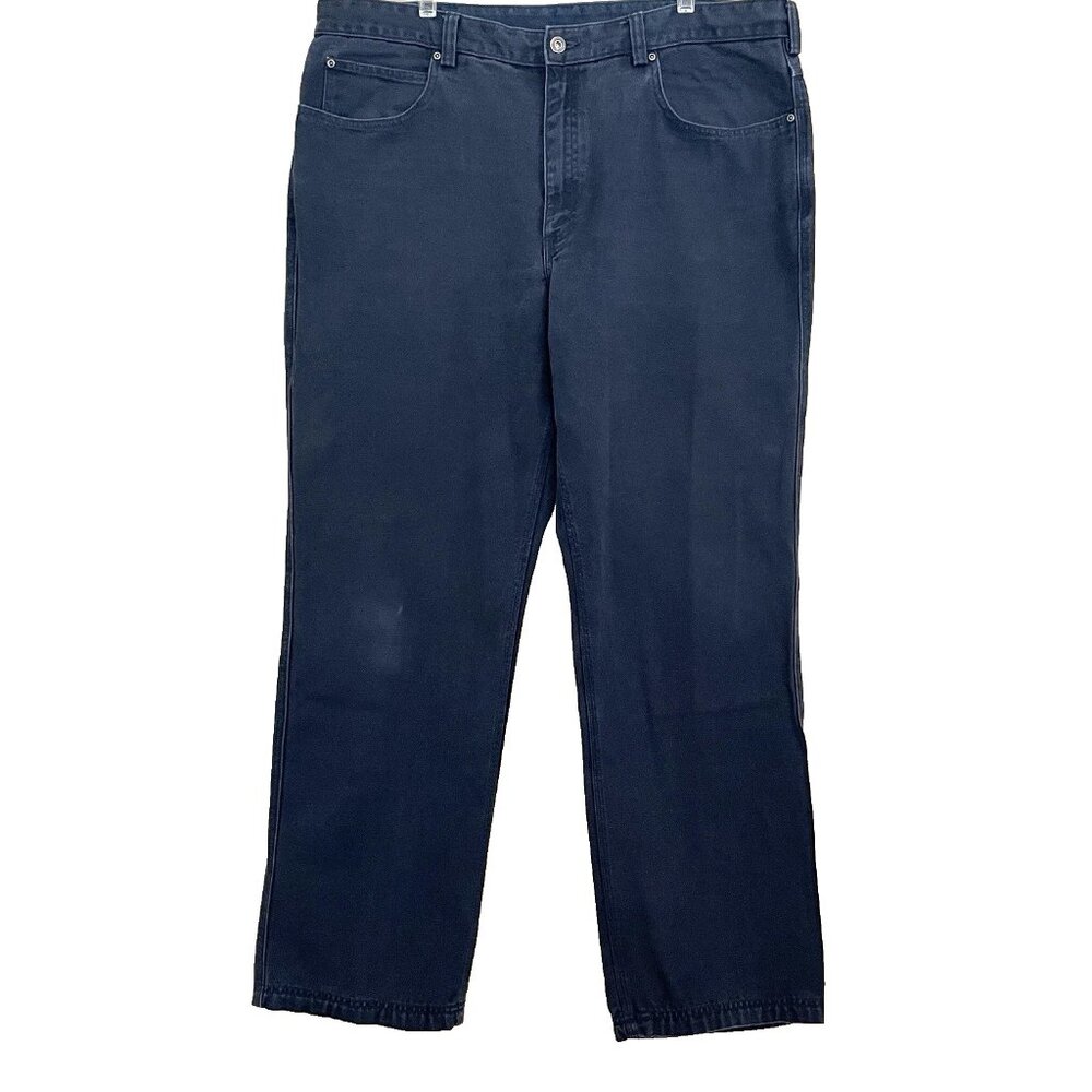 Duluth Trading Heavyweight Fire Hose Relaxed Fit Pants Men's 42x34 Actual 40x33
